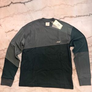 NWT Kith Women’s Patchwork Oversized Sonoma LS tee